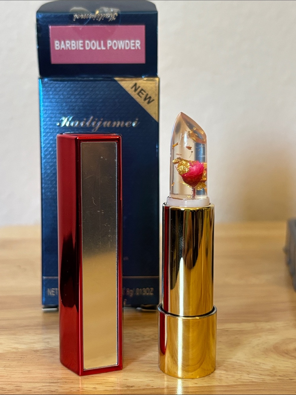 Kailijumei Flower Jelly Lipstick "Barbie Doll Powder" - NIB